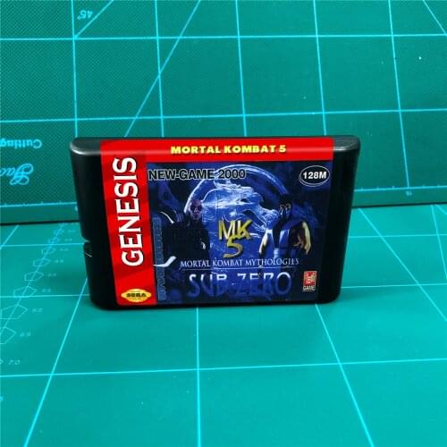 Mortal Kombat 5 - 16 bit MD Games Cartridge For MegaDrive Genesis console