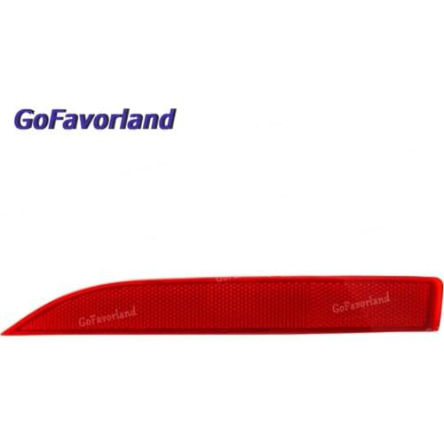 Rear Left Bumper Reflector Light Cover Cap Red Plastic 61617355547 For BMW X1 F48 F49 2014 2015 2016 2017