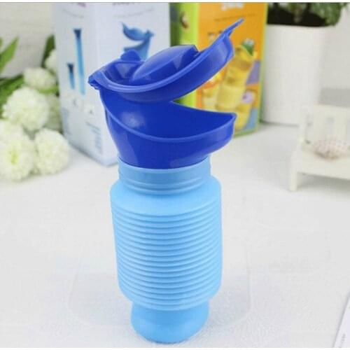 750ML Mini Toilet For Travel Camp Hiking Potty Children Training Foldable Car Outdoor Portable Urine Bag Women Men Children