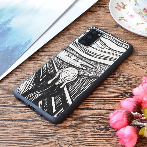 For Samsung Galaxy Edward And Kim Print Soft Matt Phone Case