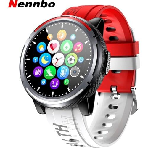 Nennbo 2020 New S26 Smart Watch Fashion Sports Bluetooth Call Smartwatch Men Women Fitness Pedometer For Android iOS Phone