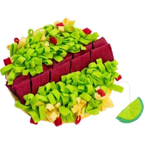 Dogs Snuffle Mat Pet Leak Food Anti Choking Mat Cat Dog Training Blanket Nose Work Toy Pet Slowing Feeding Intelligence Mat