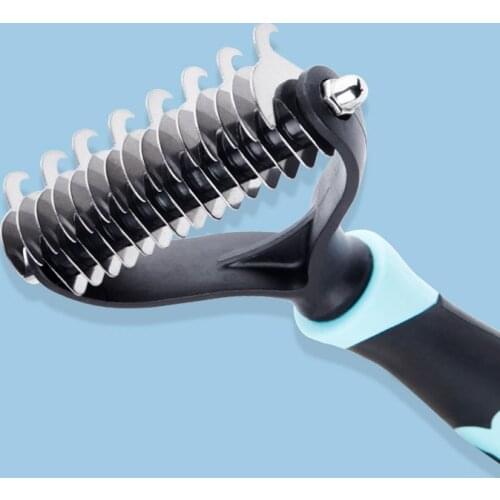 Pet Hair Deshedding Comb Pet Combs Goods For Cats Scratcher Pets Dog Cat Brush Grooming Tool Hair Trimmer