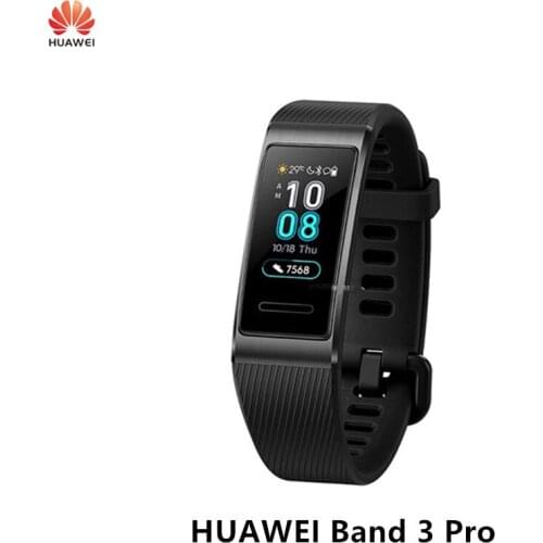 Huawei Smart Band 3 Pro GPS Metal Frame 0.95 Amoled Inch Full Color Display Waterproof Fitness Heart Rate Sleep Smart Bracelet