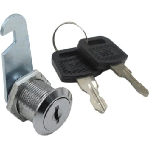 16/20/25/30mm 2 Keys Safe Cam Lock Office Door Cabinet Locker Letter Box Drawer Cupboard Wardrobe Safety Lock
