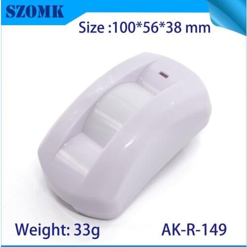 1pcs white color abs plastic sensor enclosure for electronic detector device 100*56*38