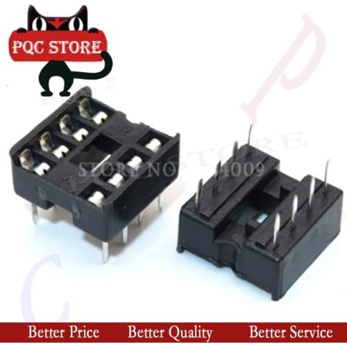 20PCS 8pin DIP IC sockets Adaptor Solder Type 8 pin New Original