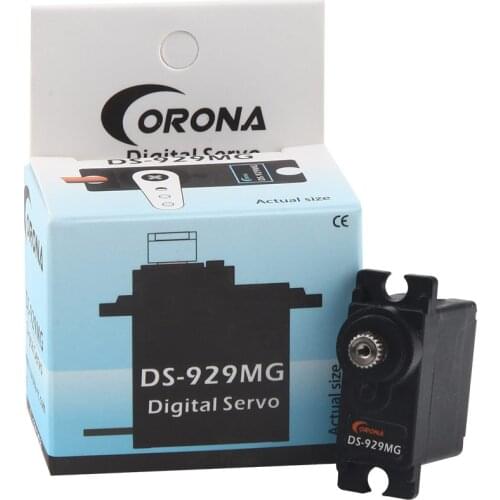 3pcs/lot Corona Digital Servo Metal Gear DS-929MG For TREX 450 RC Hobby Helicopter