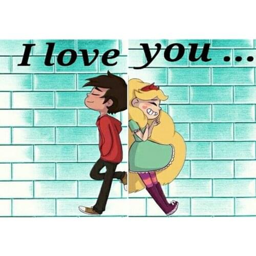 Diamond Mosaic I Love You Needlework Full Square 5d DIY Diamond Painting Cross Stitch Diamond Crystal Wall Art home decoraction