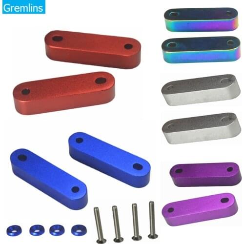 Aluminum Engine Hood Risers with 4pcs Fender Washers For Honda Civic CRX 88-00 /90-01 For Acura Integra eg ek