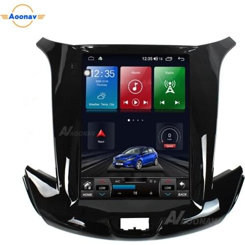 Android 10.0 4G LTE 6+128GB car radio For Chevrolet Cruze Tesla screen 2015 2016 2din multimedia player GPS navigator