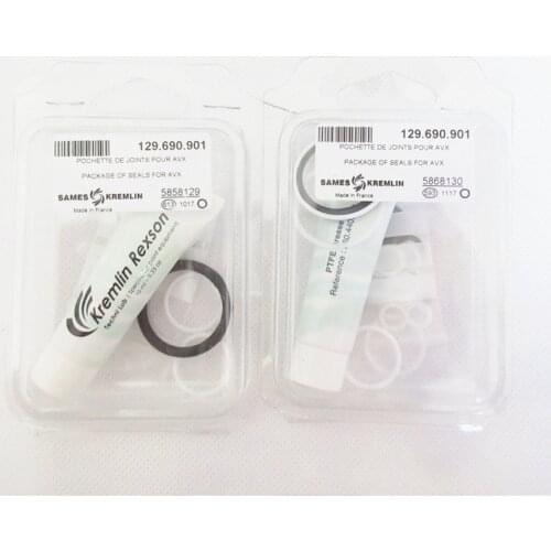 Kremlin rexson AVX automatic spray gun o-ring seal service set, sames kremlin AVX oring repair service set