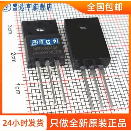 MBR4045FCT MBR4045F 40A 45V TO220 DIP Schottky Barrier Diode