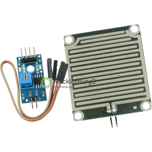 DC 3.3V-5V Snow/Raindrops Detection Sensor Module Rain Weather Module Humidity For Arduino Robot Car Diy Kit