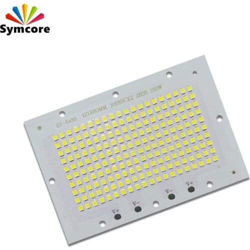 10W 20W 30W 50W 100W 150W Lighting Source LED PCB Panel Board Aluminum Plate Base With LEDs DIY For Outdoor Floodlight