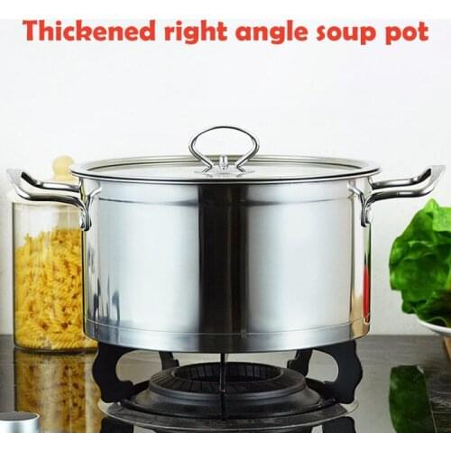 14cm Cookware Stainless Steel Pot 0.7L Double Bottom Soup Pot Nonmagnetic Cooking Multi-purpose Cookware Non-stick Pan Kitchen