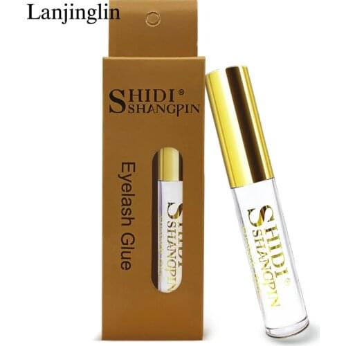 1 Piece 5ML Eyelash Glue Clear Black Color Makeup Mink Eyelashes Adhesive Waterproof Lashes Adhesive Mink False Eyelashes Glues