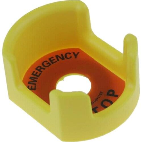 22mm button switch cover, emergency stop protective cover, protective ring cover and STOP warning ring