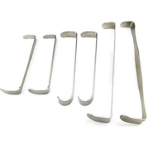 A Set of Farabeuf Thyroid Retractor Veterinary Orthopedics Instruments