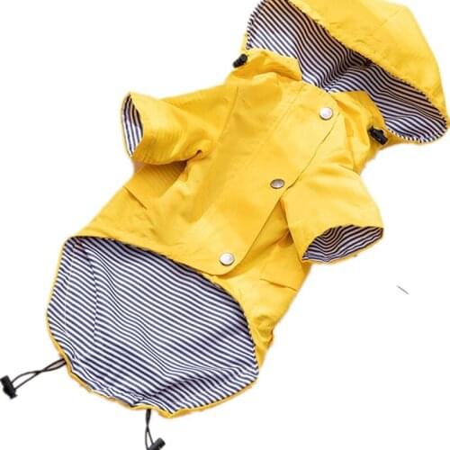 Dog Clothes for Small Medium Dogs Waterproof Puppy Raincoat Fashion Cool Pet Dog Jacket Coat Windproof Dogs Outfit Pet Supplies