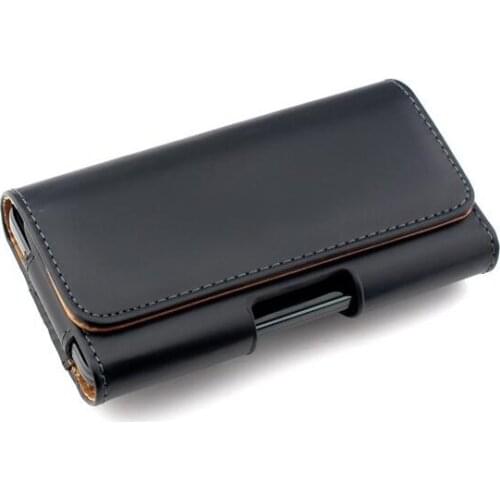 Original PU Leather Pouch BLACK Holder Belt Clip Holster Case For Samsung GALAXY S7