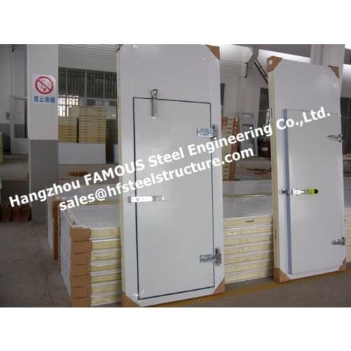 Pu insulated sandwich panel for cold room half buried door