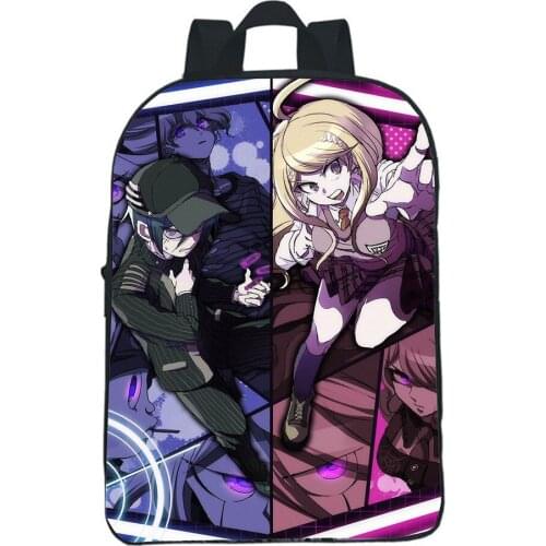 Anime Danganronpa Backpack Kindergarten Backpack Kids Travel School Bag Casual Bookbag Bags Boys Girls Bag Daily Bags Rucksack