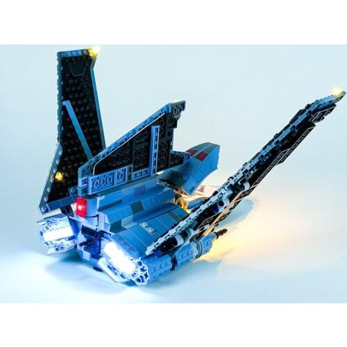 LED Light Kit For 75314 Star Clone War Bad Batch Attack Shuttle Building Blocks DIY Toy Light Set Block