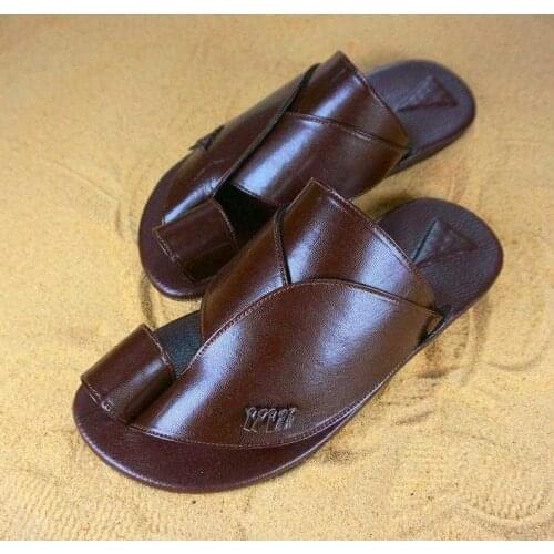 Men pu Leather Shoes Casual Shoes Brogue Shoes Spring Vintage Classic Male Casual summer slippers men LP151