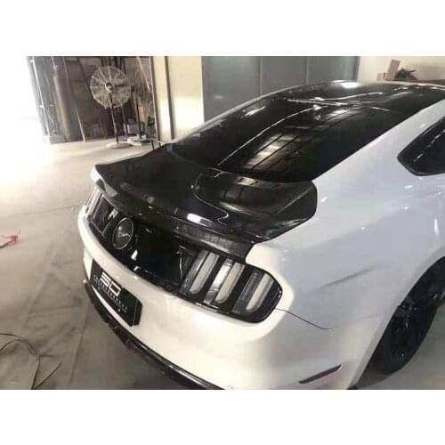 High Quality Carbon Fiber Rear Bumper Trunk lid Fits For Ford Mustang 2015 2016 2017 2018 2019