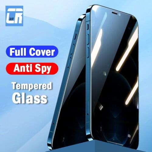 Anti spy tempered glass for iphone 12 pro x xr xs max privacy screen protector iphone 11 12 pro max 8 7 plus se protective film