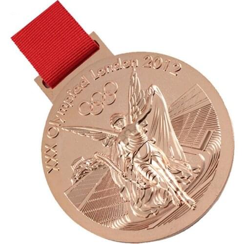 Factory Customized Military Medal Sale Rose Gold Medals