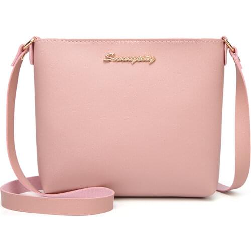 Women Fashion Totes Shoulder Bags Simple Ladies Messenger Bag Handbag Female Soft PU Leather Small Flap Crossbody Bag Clutch