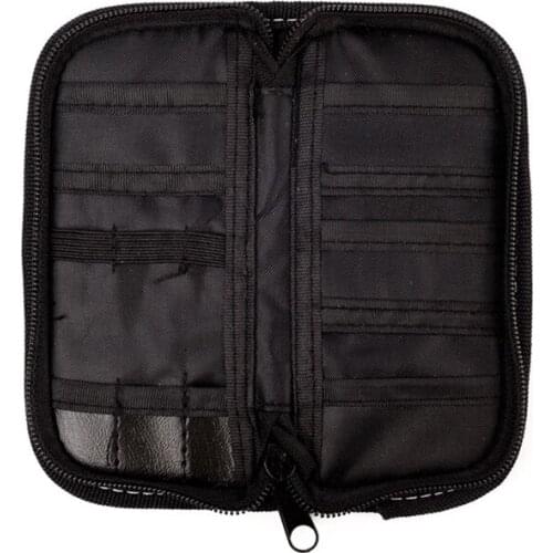 1 Set High Quality Carry Case Wallet Pockets Holder Storing Bag Black Durable Darts Accessories