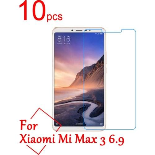 10pcs Ultra Clear/Matte/Nano Anti-Explosion For xiomi Max 3 LCD Screen Protectors Cover For Xiaomi Mi Max 3 6.9" Protective Film