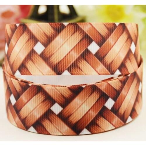 22mm 25mm 38mm 75mm Braiding cartoon printed Grosgrain Ribbon party decoration 10 Yards X-04586