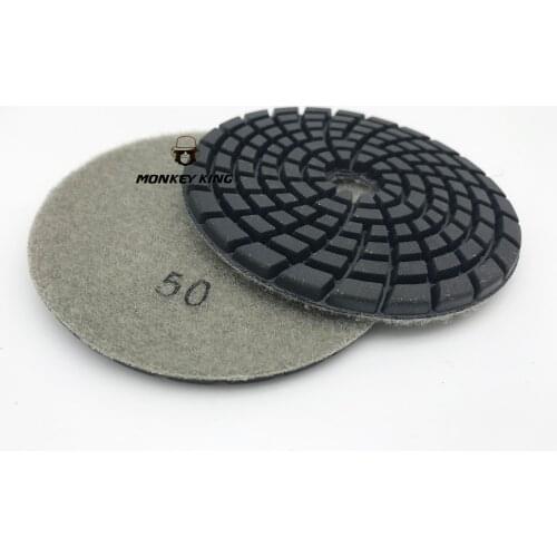 Diamond Polishing Pads Super Thick 4 inches Granite Marble Concrete 5mm Wet Dry