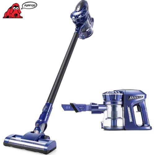 PUPPYOO Cordless Handheld Home Vacuum Cleaner Wireless Aspirator for Home Lithium Charging WP536