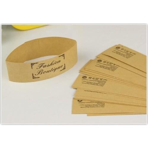 Socks paper tapes ,socks waist tapes ,sock packing waist sealing packing paper card brand for packing socks