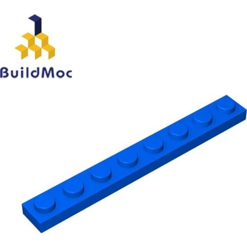 BuildMOC Compatible Assembles Particles 3460 1x8 For Building Blocks Parts DIY Educational Classic Brand