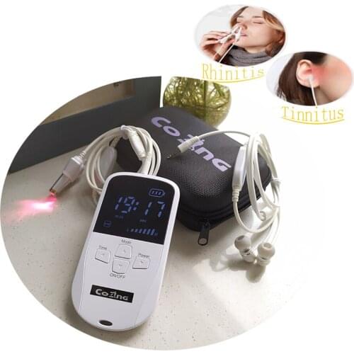 Nose Rhinitis Sinusitis Cure Therapy Massage Hay Fever Low Frequency Pulse Laser Nose Health Care Machine