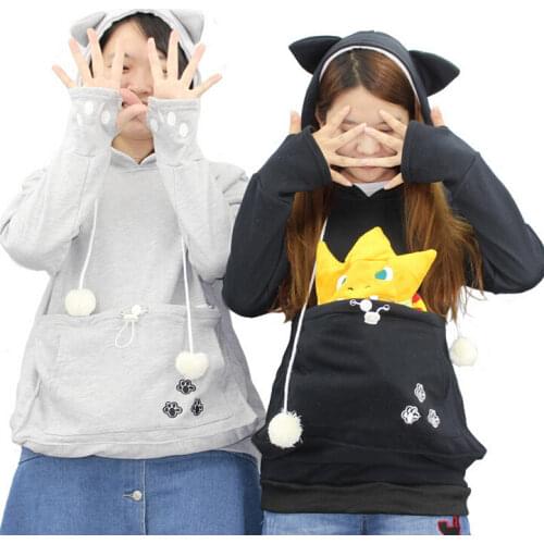 Женские толстовки кенгуру Hzoioys China At AliExpress