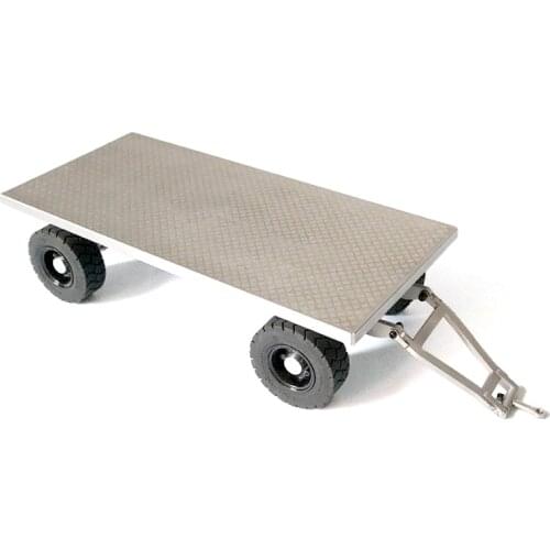 JDMODEL Metal 1/14 Trailer for RC Hydraulic Forklift DIY TAMIYA LESU Model TH18490-SMT5