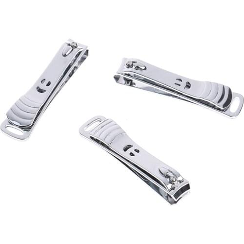 1 Pc Nail Clipper Cutter Stainless Steel Nail Clipper Trimmer Finger Toe Manicure Nail Scissors Tool Cuticle Nipper High Quality