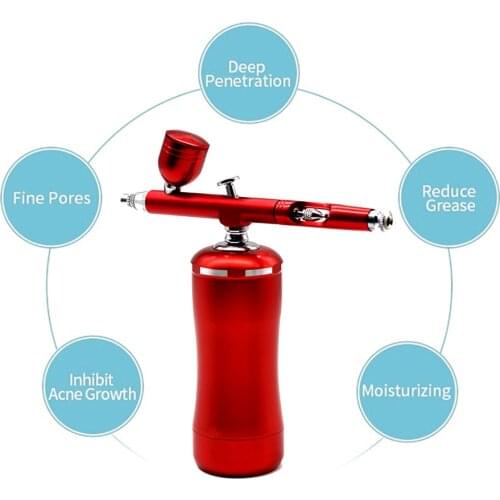 Mini Airbrush compressor Smart Kit Oxygen Infusion Apparatus Dual Action Pen Sunless Tanning Temporary Tattoo Spray Paint Tools