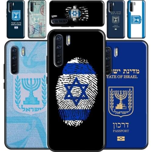 Israel Passport Case For OPPO A31 A53 A5 A9 2020 A52 A72 A83 A91 A93 A15 A3S A5S A1K Reno2 Z Phone Cover