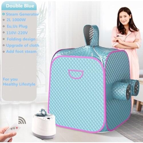 Portable Steam Sauna Sauna Massage Portable Sauna kits Lose Weight Detox Machine With Foot Hole Steam Generator Home SPA