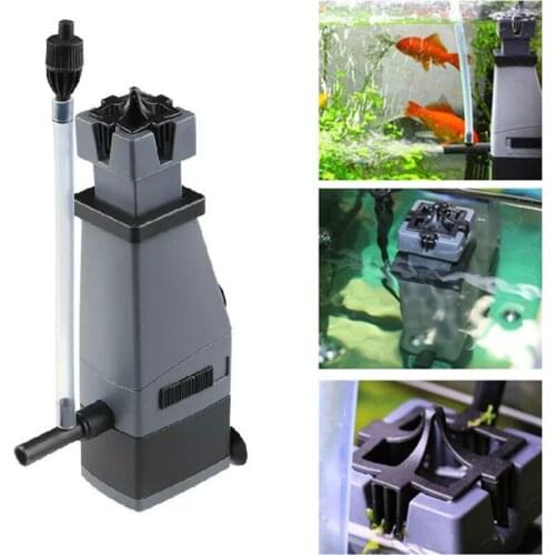 220V Aquarium Surface Skimmer To Remove Oil Slick Oil Film Remover Water Protein Skimmer Filter Pump For Fish Tank Oxygen Pump