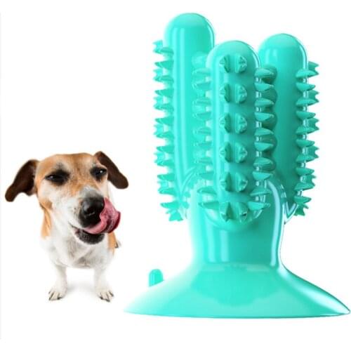 Dog Toothbrush toy Teeth Cleaning Chew Toys Puppy Molar Leakage Molar Toothbrush Stick Pet Supplies For Small Medium Dog