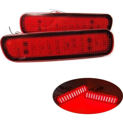 LED Rear Bumper Reflector Light For Toyota Land Cruiser 100/Cygnus Lexus LX470 Parking Warning Brake DRL Fog Lamp